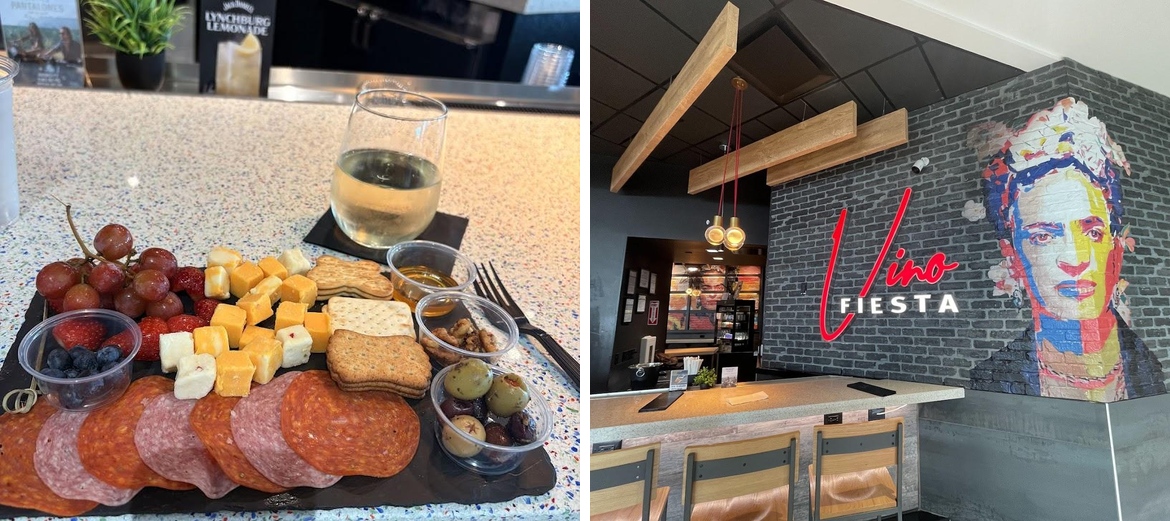 Vino Fiesta Menu