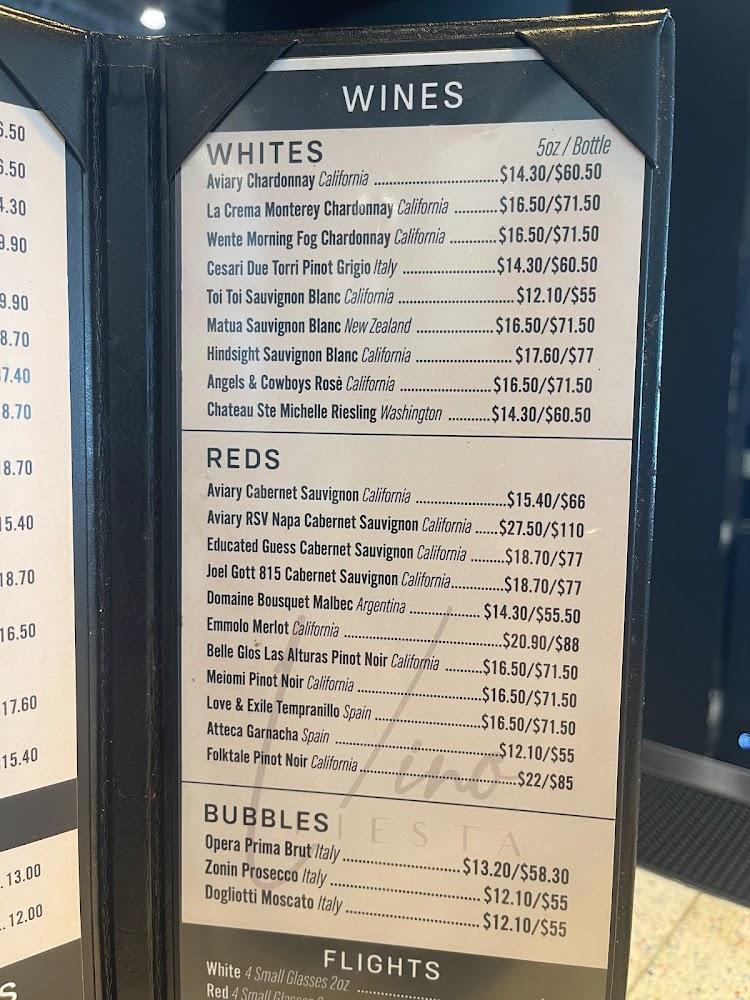 Vino Fiesta Menu image 3